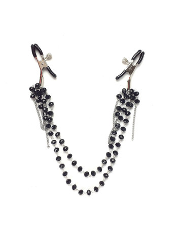 Зажимы для сосков Nipple clamps Sexy Jewelry Черные CherryLove Art of Sex (282709554)
