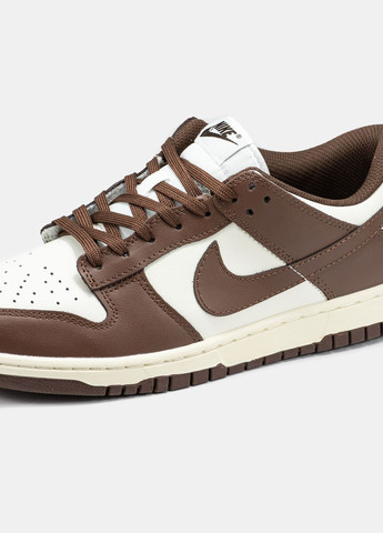 Коричневі Осінні кросівки чоловічі і жіночі nike sb dunk wmns brown sail | найк сб данк коричневі No Brand