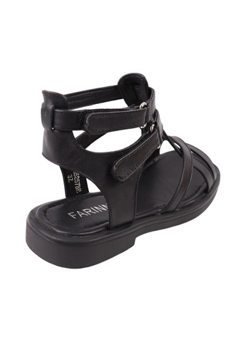 Босоніжки жіночі чорні натуральна шкіра FARINNI 826-25LBC (323137585)