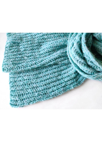 В'язаний шарф ручної роботи кольору фуксії з мериносу No Brand (368787128)