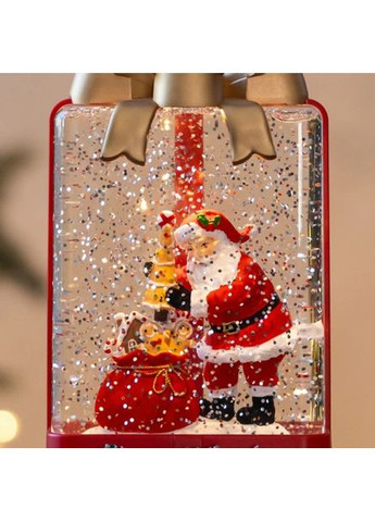 Новогодний фонарь - ночник "Санта" с подсветкой и музыкой, 18 см Po Fanu (365877005)