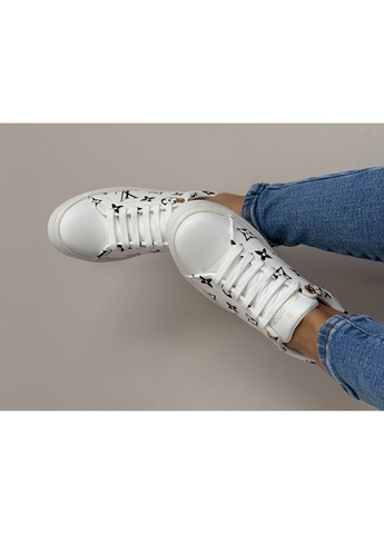 Кросівки жіночі Louis Vuitton Trainer Time Out Monogram Blanc white | Луї Віттон білі No Brand білі демісезони (366576480)