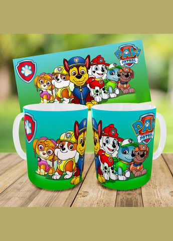 Набор детский Щенок патруль рюкзак 36х27см сумка-бананка, кружка с принтом для мальчика (1864) No Brand (326960444)