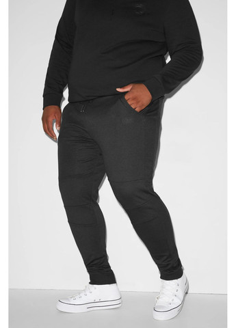 Черные кэжуал демисезонные брюки C&A