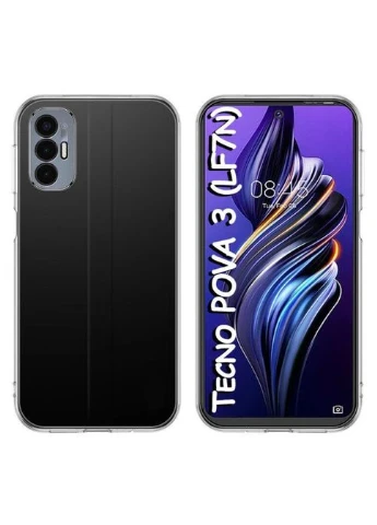 Чохол до мобільного телефона (708660) BeCover Tecno POVA 3 (LF7n) Transparancy (326596357)