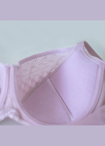 Розовый бюстгальтер на косточках с полумягкой чашкой Elita с косточками