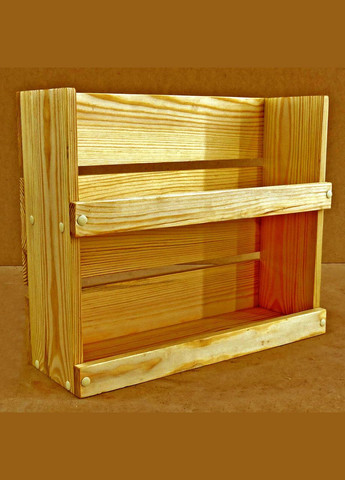 Полиця для ванної з дерева Віттен 45 каррі (ВНП-452103) No Brand (328091963)