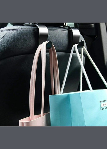 Крючки в автомобиль вешалки на подголовник в машину 4 шт Черные (RT050546-4) WB (317297417)