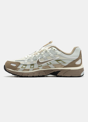 Бежевые всесезонные кроссовки nike beige white No Brand P-6000