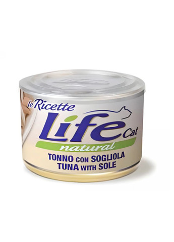 Вологий корм для котів Tuna With Sole з тунцем та камбалою 150 г 102311 LifeCat (266274722)