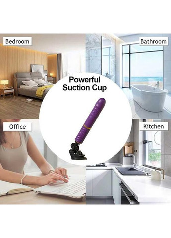 Мини секс-машина с поступательными движениями 10 режимов Фиолетовый No Brand (369609584)