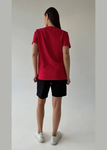 Женский летний комплект, цвет красный, размеры 42-50, арт.000601 No Brand (375477480)