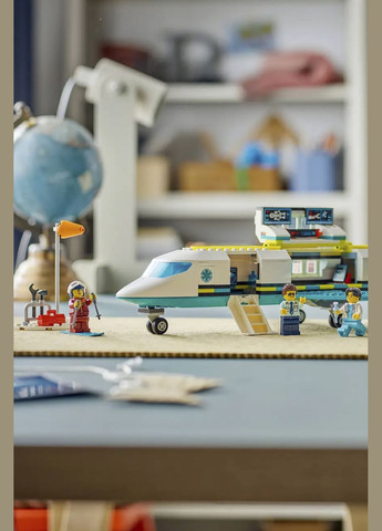Конструктор City Літак швидкої медичної допомоги колір різнокольоровий ЦБ-00279957 Lego (336146140)