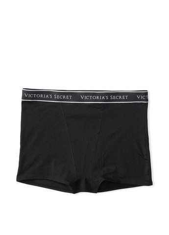 Женские трусики Logo Cotton High-Waist Boyshort Victoria's Secret (353087415)