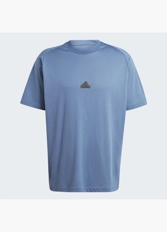 Синя футболка чоловіча z.n.e. tee blue ir5234 adidas