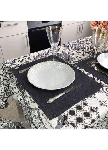 Серветка Milan 35х45 см Сіро-чорний (918) Прованс (366971182)