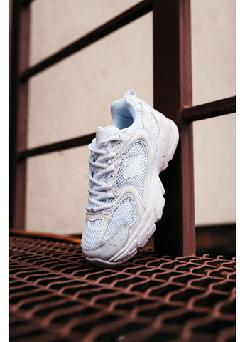 Білі Осінні кросівки чоловічі new balance 530 white нью беланс 530 No Brand