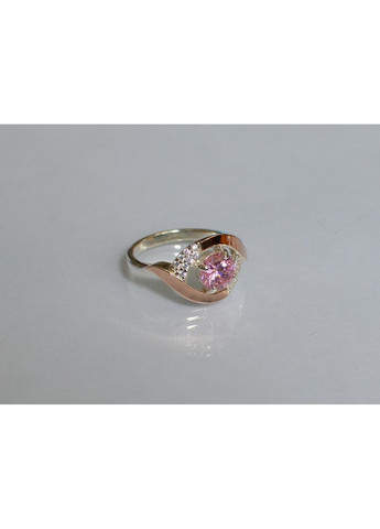 Серебряная кольца с золотыми накладками Silver Style (367268390)