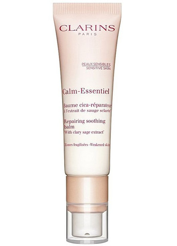 Бальзам для чутливої шкіри обличчя та тіла Calm-Essentiel Repairing Soothing Balm 30ml (1080663-107696) Clarins (368639277)