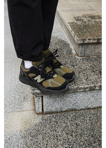 Сірі Осінні кросівки чоловічі new balance 991 black green нью беланс 991 No Brand