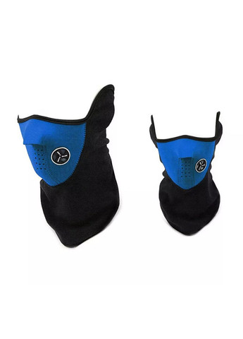 China захисна лижна маска для обличчя від вітру/балаклава/підшоломник (чорно-синій) синій виробництво -