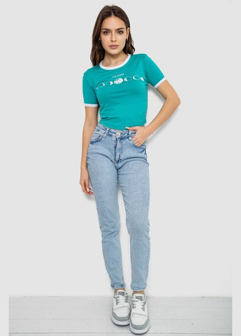 Футболка-топ жіноча з принтом,, 244R614 Ager - (318095321)