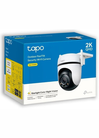 IP-камера Tapo C520WS 4MP N300 1xFE LAN внешняя поворотная TP-Link (314749048)