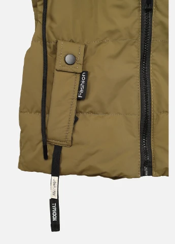 Утепленный жилет для мальчика цвет хаки ЦБ-00269483 No Brand (322763997)
