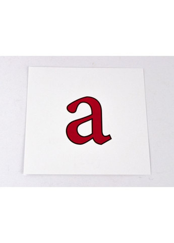 Карточки мини Английский алфавит (110х110 мм) No Brand (359369691)
