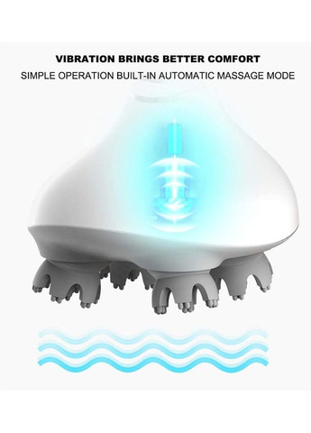 Гребінець зі світлотерапією, вібрацією та розпиленням для посилення росту волосся Jooki (360921256)