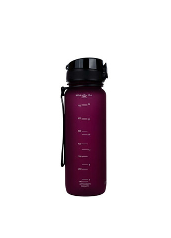 Пляшка для води 3053(Burgundy) 800 мл, бордова Uzspace (326520303)