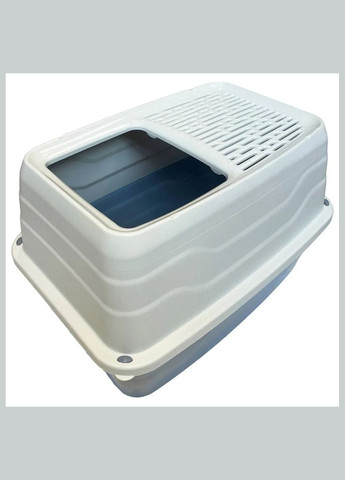 Туалет для кошек Salto с верхним входом, синий, 10525, 56х40х38 см Georplast (304424657)