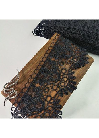 Мереживо макраме 11см (13 м) Колір - Чорний (46-D22884-3) Plus-plus (352751343)