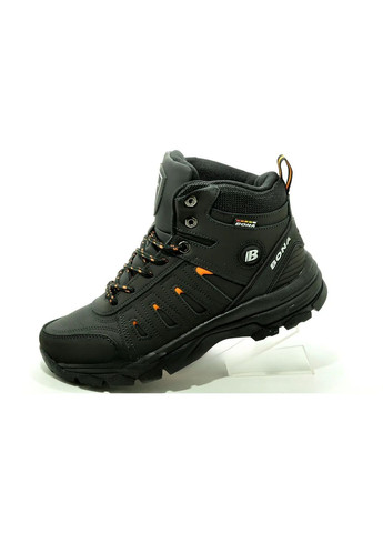 Черные зимние кроссовки Bona