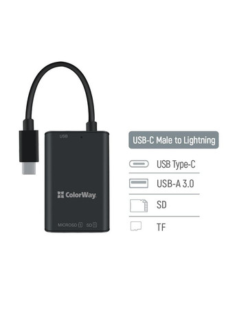 Картрідер 3-в-1 Black (CW-CR-02) Colorway (364860924)