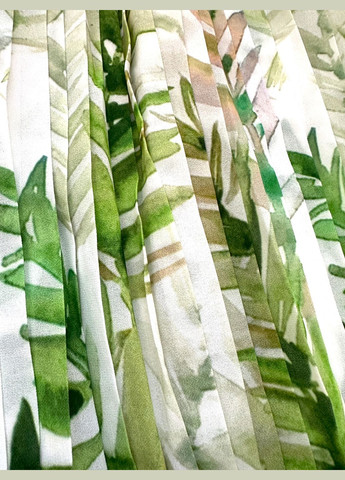 Зелена сукня підліткова tbt160 плісерована біло-зелена To Be Too (331155600)