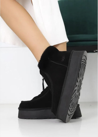 УГГ Платформа Жіночі Замша Змійкою Funkette Boot Suede UGG (305413601)