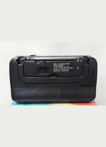 Радіоприймач 5-хвильовий Neeka NK-408 АC на портативний батарейках (1756375739) No Brand (326065605)