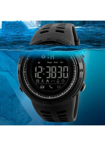 Смарт-часы мужские Clever 1250 Black (1414) Skmei (371121481)