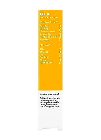 Питательный крем для кожи вокруг глаз с витамином C Vitamin C Eye Cream 15ml (1193688-134487) Q+A (368637289)