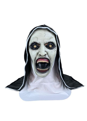Маска на Хелловін ручної роботи Черниця Nun 28х30х5см [BWHG0915] Heitan No Brand (307837761)