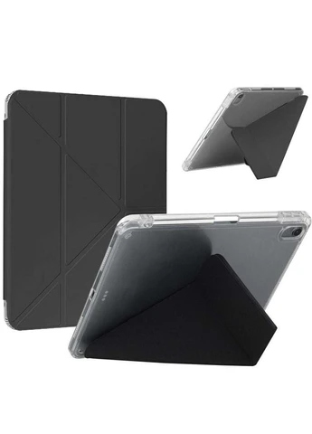 Чехол Ultra Slim Origami Transp iPad 10.9" (2022/2024)/iPad (А16) 2025 11" Black (712938) BeCover (331863194)