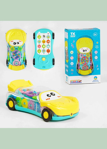 Игрушка "Автомобильный телефон" " ", ВЗУЧ. УКРАИНСКИЙ ЯЗЫК, свет, звуки, песни, стихи, мелодии TK Group (328264730)