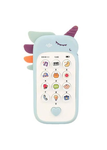 Дитяча розвиваюча іграшка- телефон "Єдиноріжка" 90313 UA, українська озвучка Limo Toy (327216918)