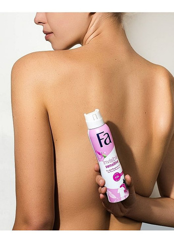 Антиперспирант-спрей с ароматом розы и боярышника Invisible Sensitive 150ml (528633-64737) Fa (368625498)