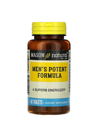 Men’s Potent Formula 60 Tabs Mason Natural (288050776)
