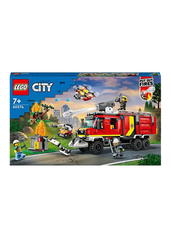 Конструктор City Пожарная машина цвет разноцветный ЦБ-00236269 Lego (282818333)