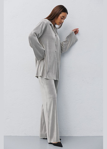 Жіночий плісований костюм зі штанами та сорочкою Arjen (289842931)
