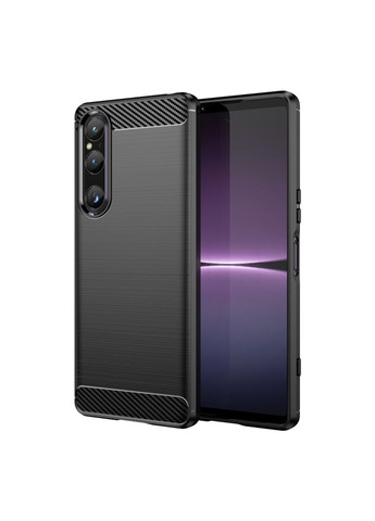 Чохол Carbon Fiber для Sony Xperia 1 V Black Lenuo (361902751)