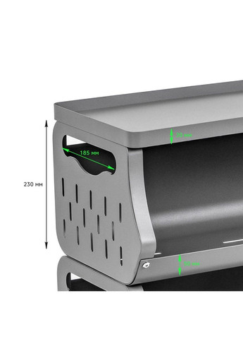 Стелаж універсальний для зберігання п'ятиярусний 60*30*123см SW-00002261 No Brand (328633411)